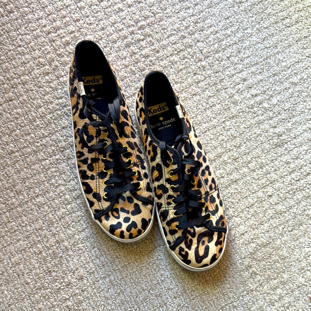Keds x Kate Spade Leopard Sneakers